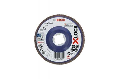 Круг лепестковый 125 мм Р 60 BOSCH X-LOCK 2608619210