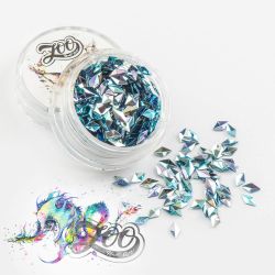 Чешуя дракона 3D ромбики 4 мм, 1277