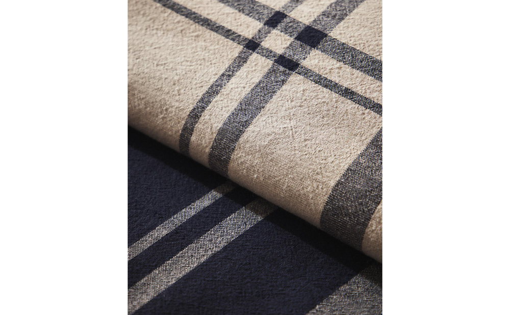 Пододеяльник Zara Home, хлопок 100%, в клетку, 9120/088