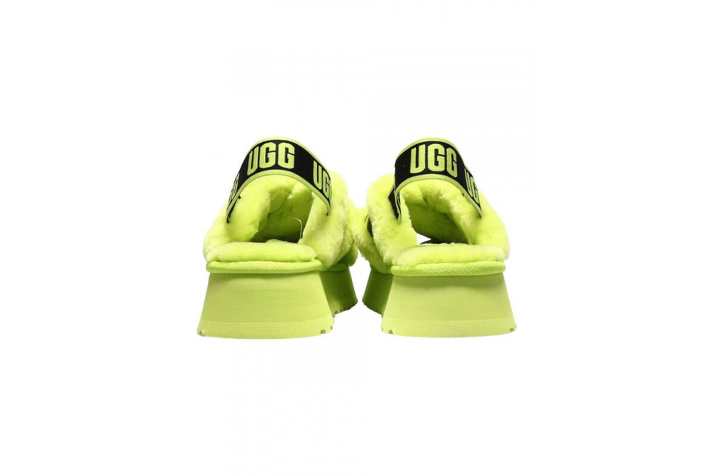 UGG W Disco Cross Slide Animalia Key Lime