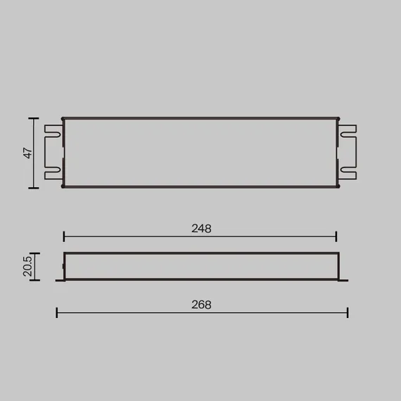 Источник напряжения TRIAC 24В 100Вт IP 67 Lighting control 734002