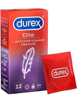 Презервативы Durex Elite Сверхтонкие 12 штук