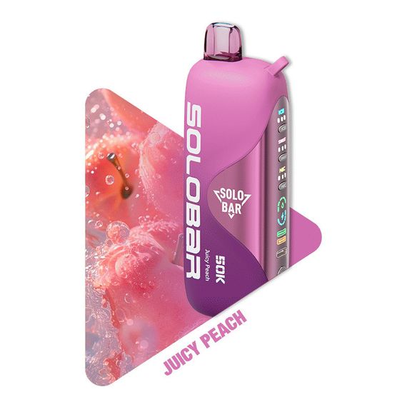 SOLOBAR Vanguard 50K - Juicy Peach (5% nic)
