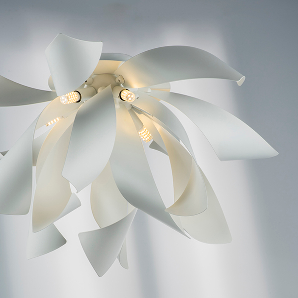 754166 Люстра TURBIO 6х6W (led) G9 БЕЛЫЙ МАТОВЫЙ