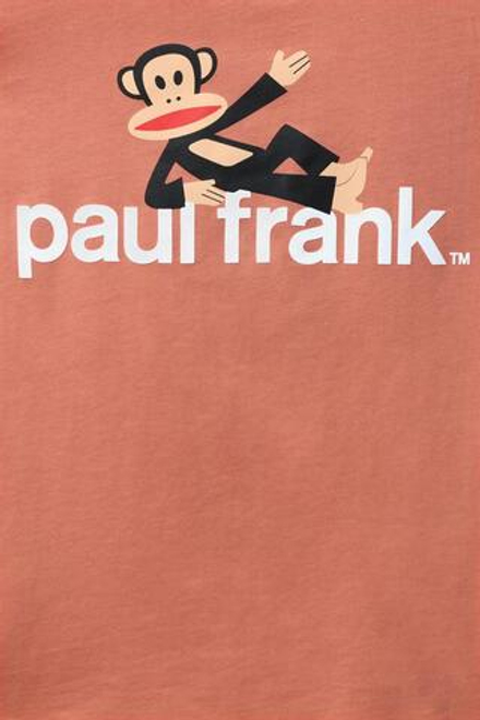 ZARA ФУТБОЛКА С ПРИНТОМ PAUL FRANK™, МЕДНЫЙ