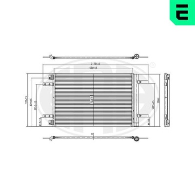 ERA - 667357-ERA - Condenser, air conditioning