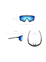 Очки ICON / Зеркальный синий