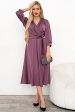 Платье Аскания (сливовый)-52р-р Р11-1203/3 Nikol