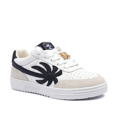 Кожаные кроссовки Palm Angels - белый(PWIA061R 24LEA001)