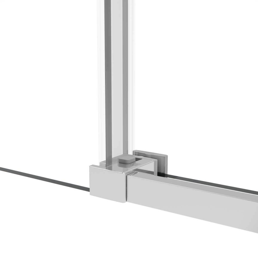 Душевой уголок Slim Soft VSR-1SS8010CL, 1000*800, хром, стекло прозрачное, , шт