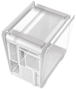 Корпус ASUS Asus TUF GAMING GT502 HORIZON TG ARGB WHITE Midi Tower белый