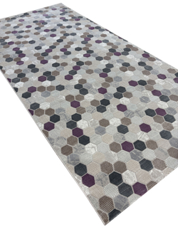 Ковер Platinium 36423A Grey/Lila Прямоугольник