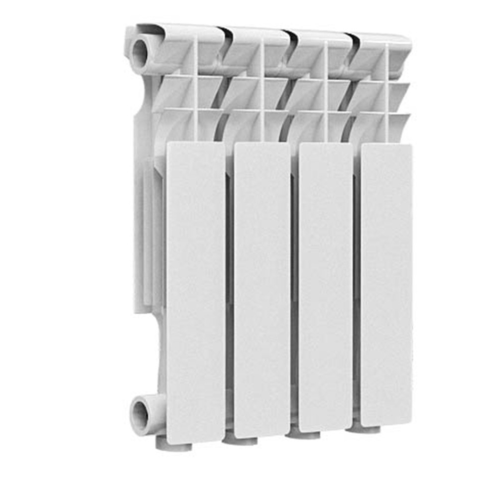 Радиатор алюминиевый Ogint Delta Plus 350 4 секции белый RAL 9016
