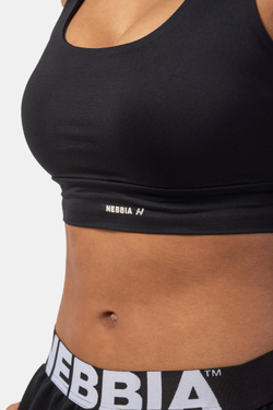 Топ NEBBIA Active Sports Bra with medium impact 413 Black