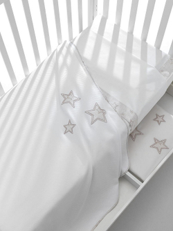 Детская кровать Erbesi Moon LED белый