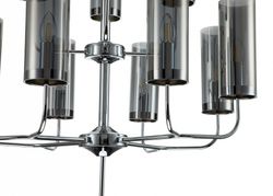 Люстра на штанге Indigo Balletto 13014/12R Chrome