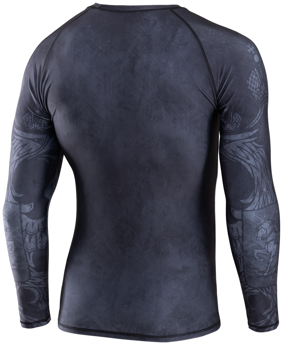 Рашгард для MMA Rusco Sport  BLACK HERB, детский