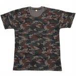 Футболка мужская камуфляж, цифра р 50 ( маломерит, р.48 )
