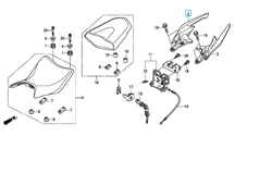 50315-KPP-T00ZA. GRIP, R. RR. *NH303M*