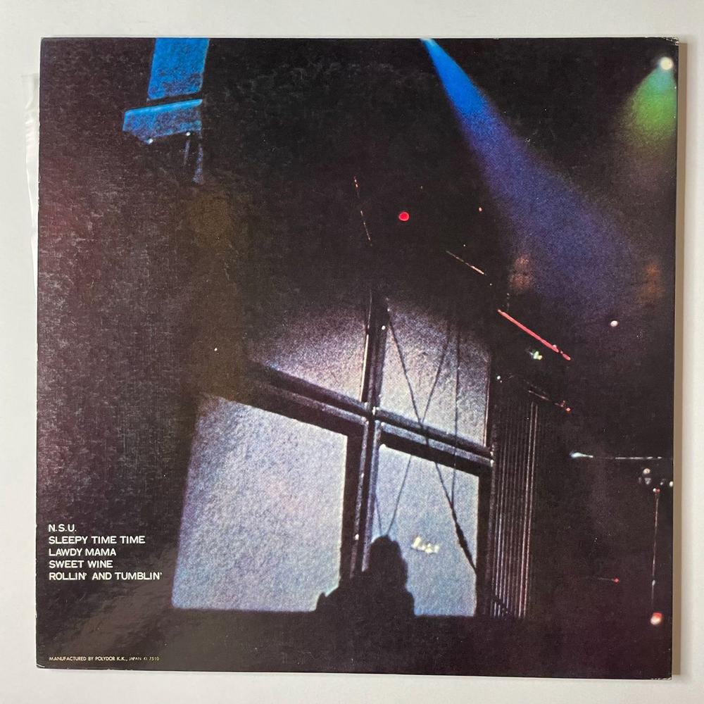 Винтажная виниловая пластинка LP Cream Live (Japan 1975) (Obi) Lawdy Mama