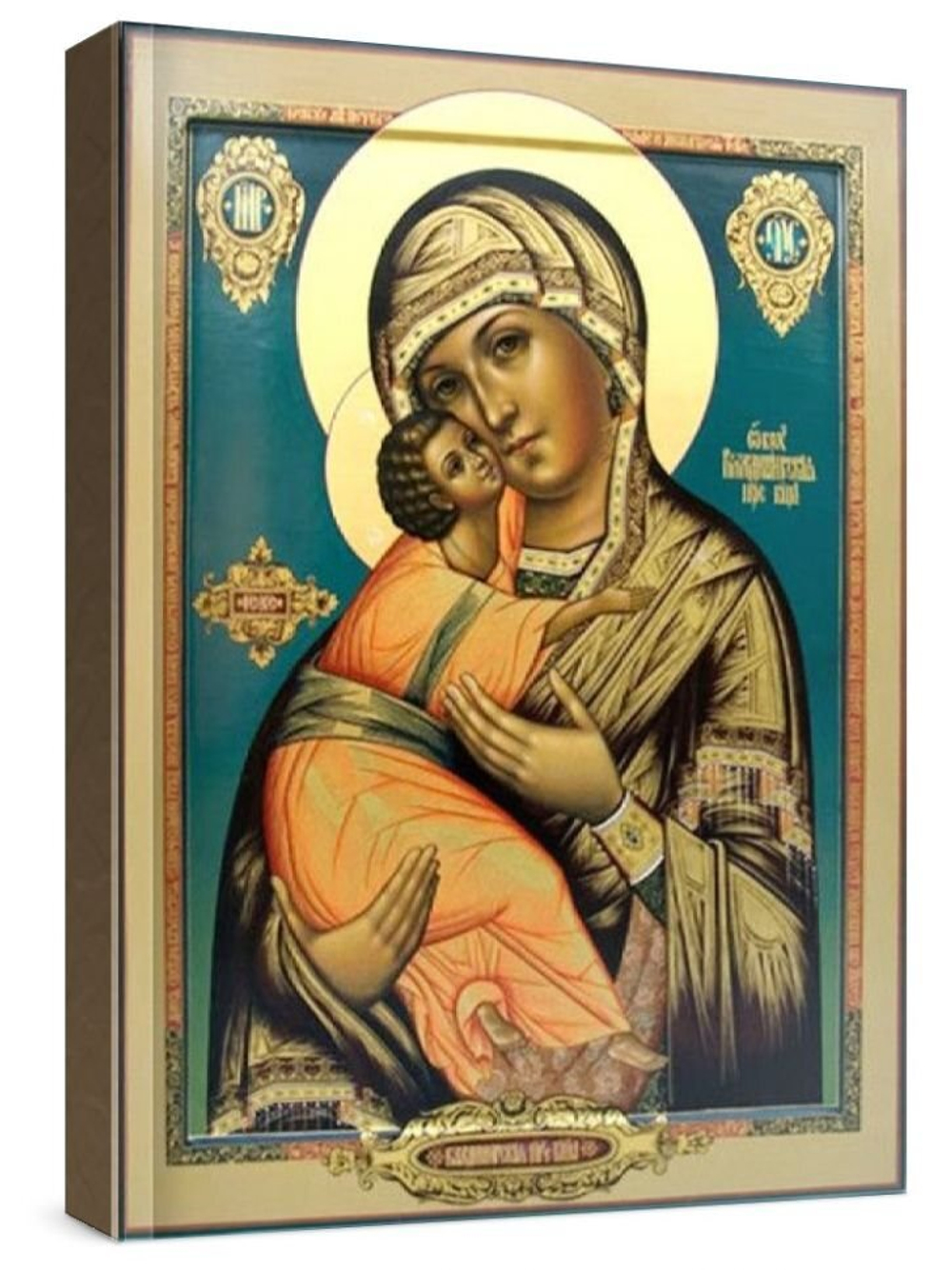 Владимирская икона БМ (рукописная на заказ)