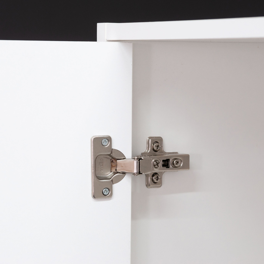 Шкаф для одежды, 117х55х175, Марм, распашной, в прихожую, со штангой и полкой, серый, Dipriz