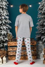 Костюм для мальчика Каникулы-2.2 Виотекс СЕРЫЙ МЕЛАНЖ