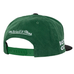 Кепка Mitchell&Ness NBA Sueduroy Snapback HWC Boston Celtics Green Cap