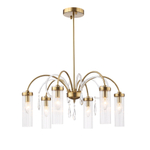 SL1401.303.06 Люстра подвесная ST-Luce Латунь/Латунь, Прозрачный E14 6*40W ЛЮМИНЕРА