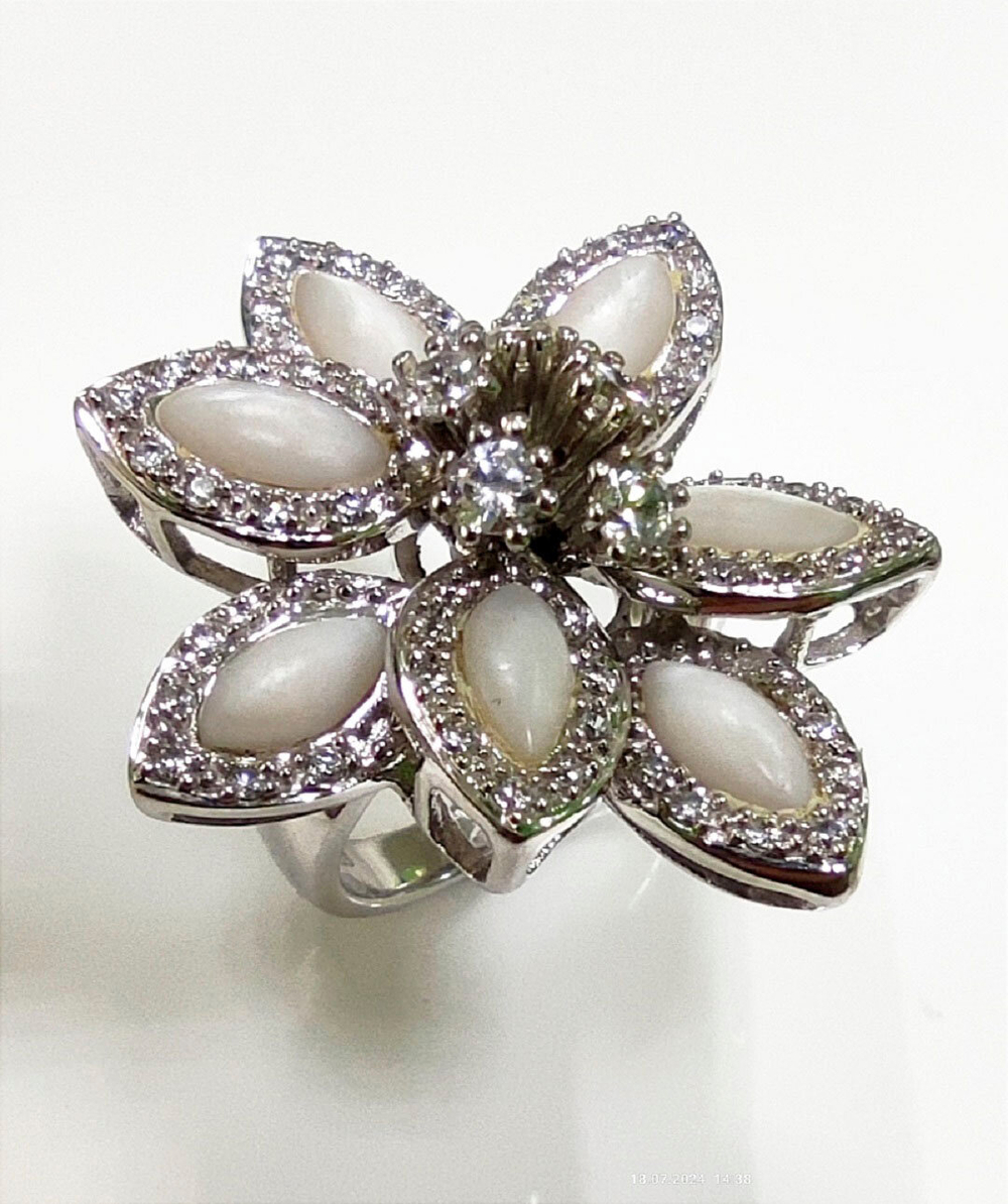 Кольцо Эстерелла золото 585 перламутр