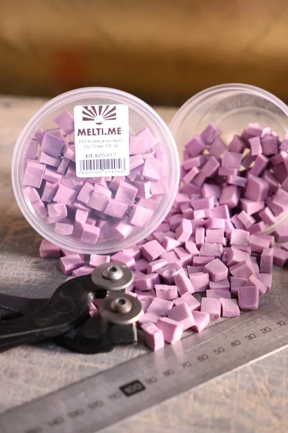 Нота P17 Колотая смальта 10х10 мм, 150 гр