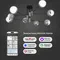 70129/8 / потолочный светильник / хром Smart