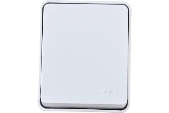 Выключатель Systeme Electric ATLASDESIGN PROFI IP54 1 клавиша накладной белый 37018