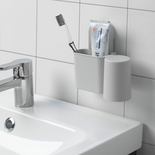 Держатель для зубных щеток IKEA RANEN (РАНЕН), Белый