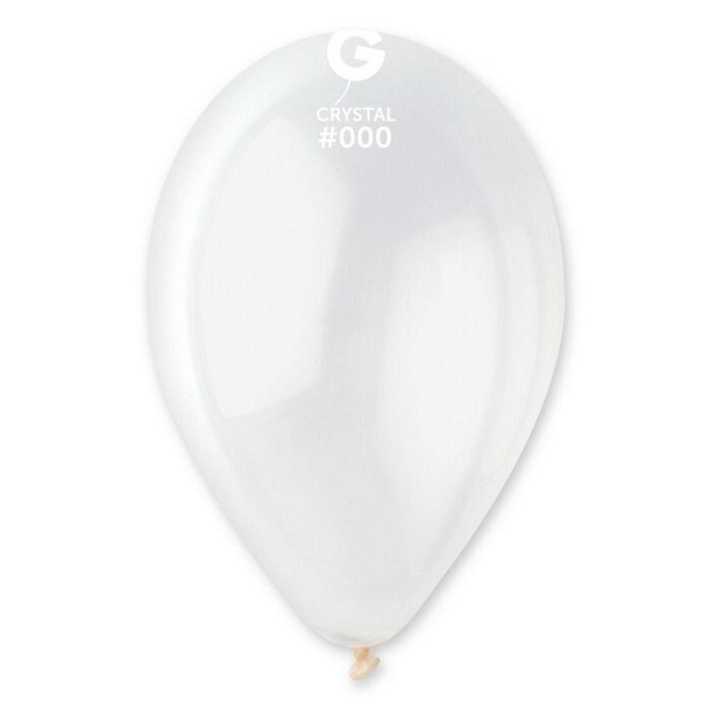 Воздушные шары Gemar, цвет 000 прозрачный, 100 шт. размер 5&quot;