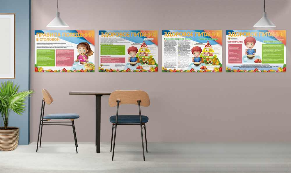 Стенд Правила поведения в столовой 150000693