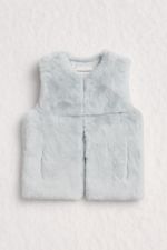 Жилет из меха кролика Yves Salomon, 140