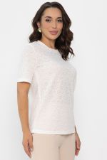 Футболка Нэсти (молочная) Б14079-10М LT Collection