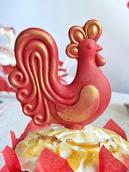 Кулич "Золотой петушок" 460 грамм (пасха)