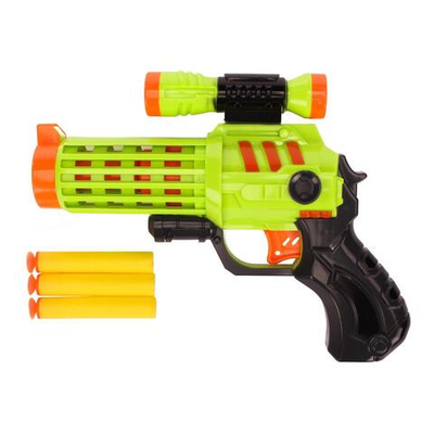 Пистолет с мягкими пулями, блистер 577