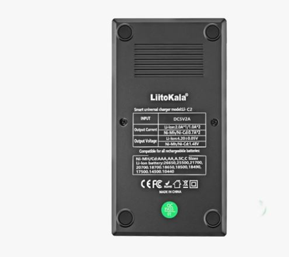 Зарядное устройство Liitokala Lii-C2