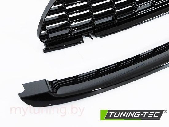 Решетка радиатора MINI COOPER 06-09 R56/57/55 JCW STYLE GLOSSY BLACK