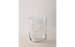 Zara Home стакан из стекла, цвет белый, 9.8 см