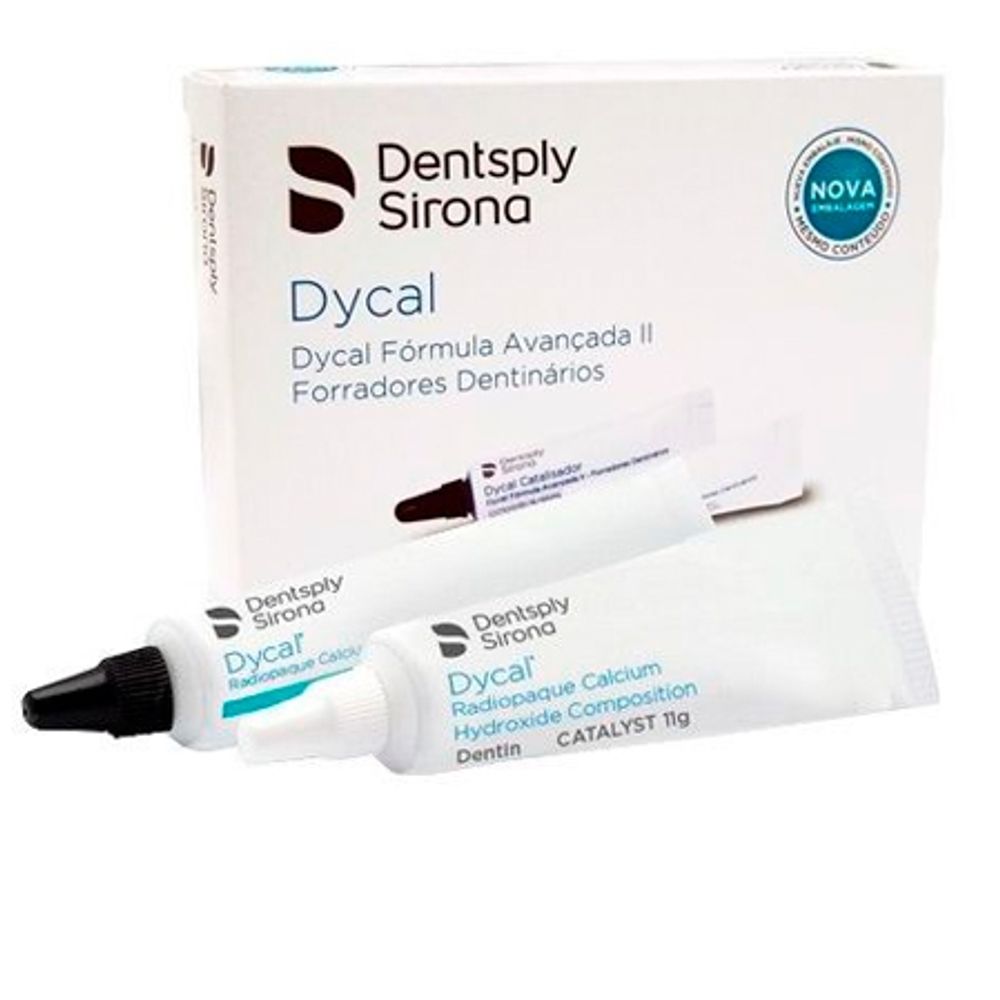 Dycal Dentin (13гр.+11гр.) Дайкал Дентин, прокладочный материал на основе гидрооксида кальция
