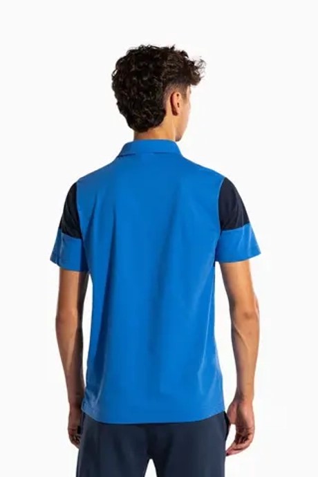 Футболка Joma Crew V Polo - синий