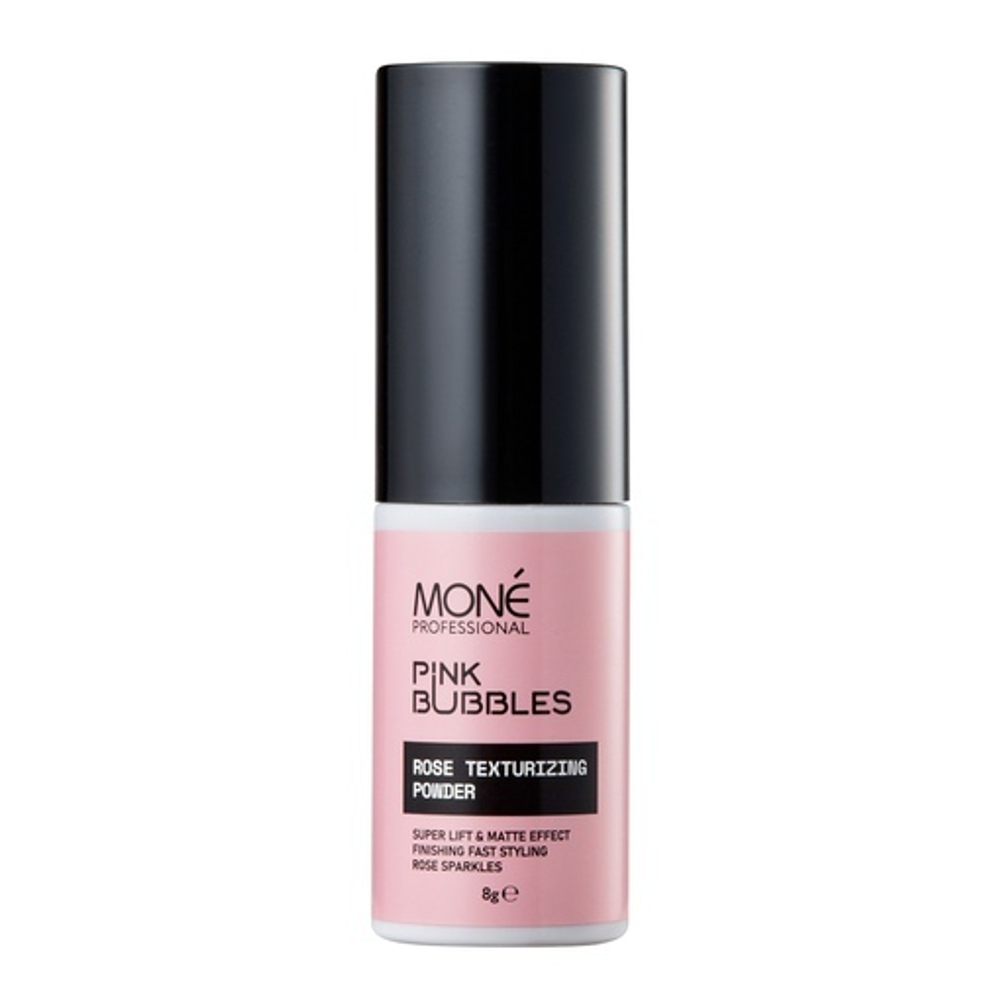 Пудра для создания объема и текстуры волос с эффектом сияния Mone Professional ROSE TEXTURIZING POWDER, 8 гр