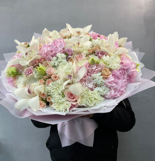 Микс с орхидеями 14