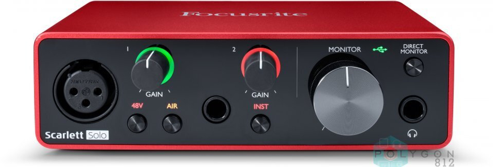 Звуковая карта Focusrite Scarlett Solo 3rd Gen