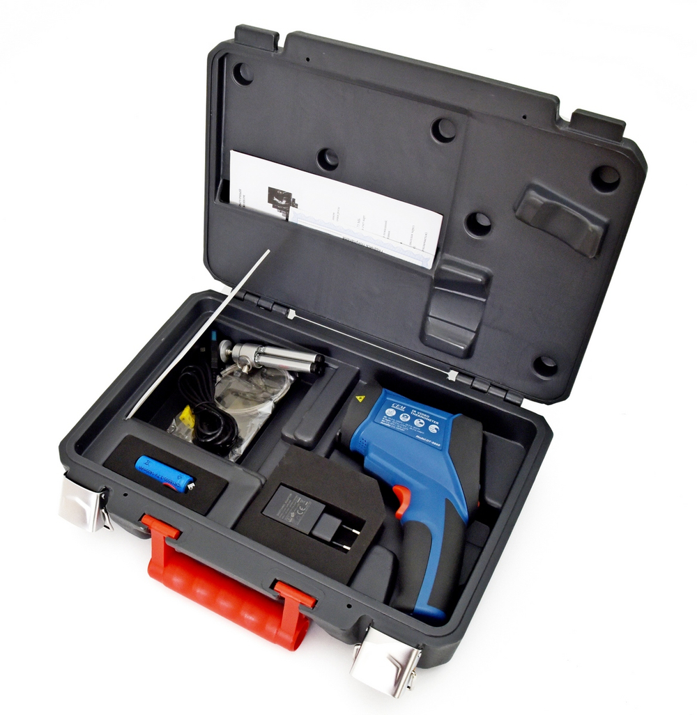 Профессиональный пирометр со встроенной камерой СЕМ DT-9860