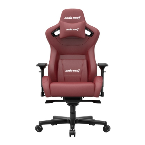 Кресло игровое Anda Seat Kaiser 2, Экокожа, Бордовый